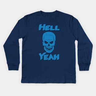 Stone Cold Steve Austin Curses Kids Long Sleeve T-Shirt